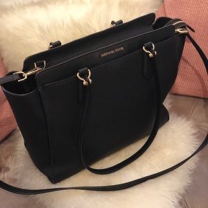 Michael Kors Black Saffiano Tote